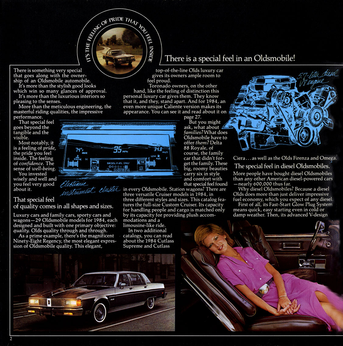 1984 Oldsmobile Full-Size Brochure Page 25